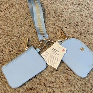Lululemon pouch keychain set nwt!!!